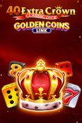 40 Extra Crown Classic Dice - Golden Coins Link